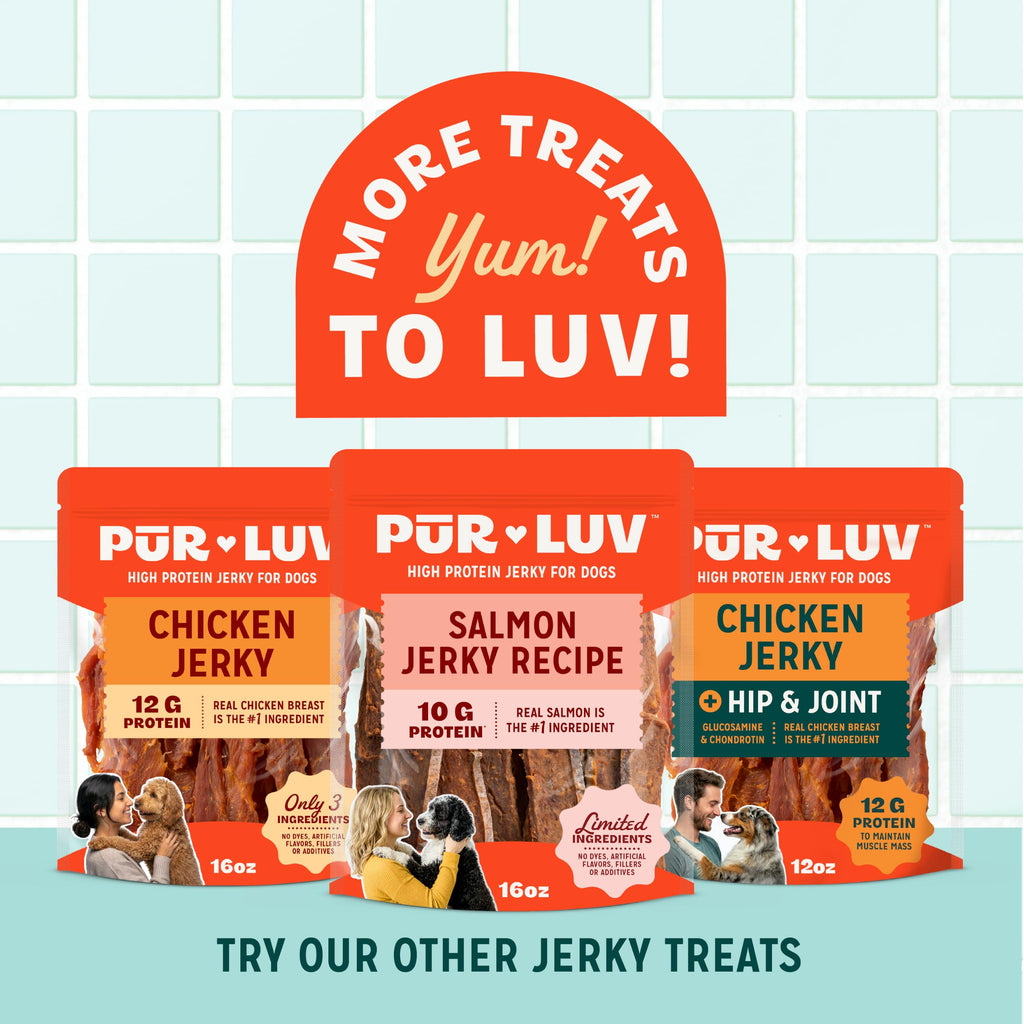 Pur Luv Chicken Wrapped Sweet Potato Dog Treats, Rawhide Free Jerky Wraps, Made with Real Chicken, 16 Oz, Healthy, Easily Digestible, Long Lasting, High Protein Treat, Satisfies Dog's Urge to Chew | Rawhide-free, high-protein jerky wrap: real chicken arou