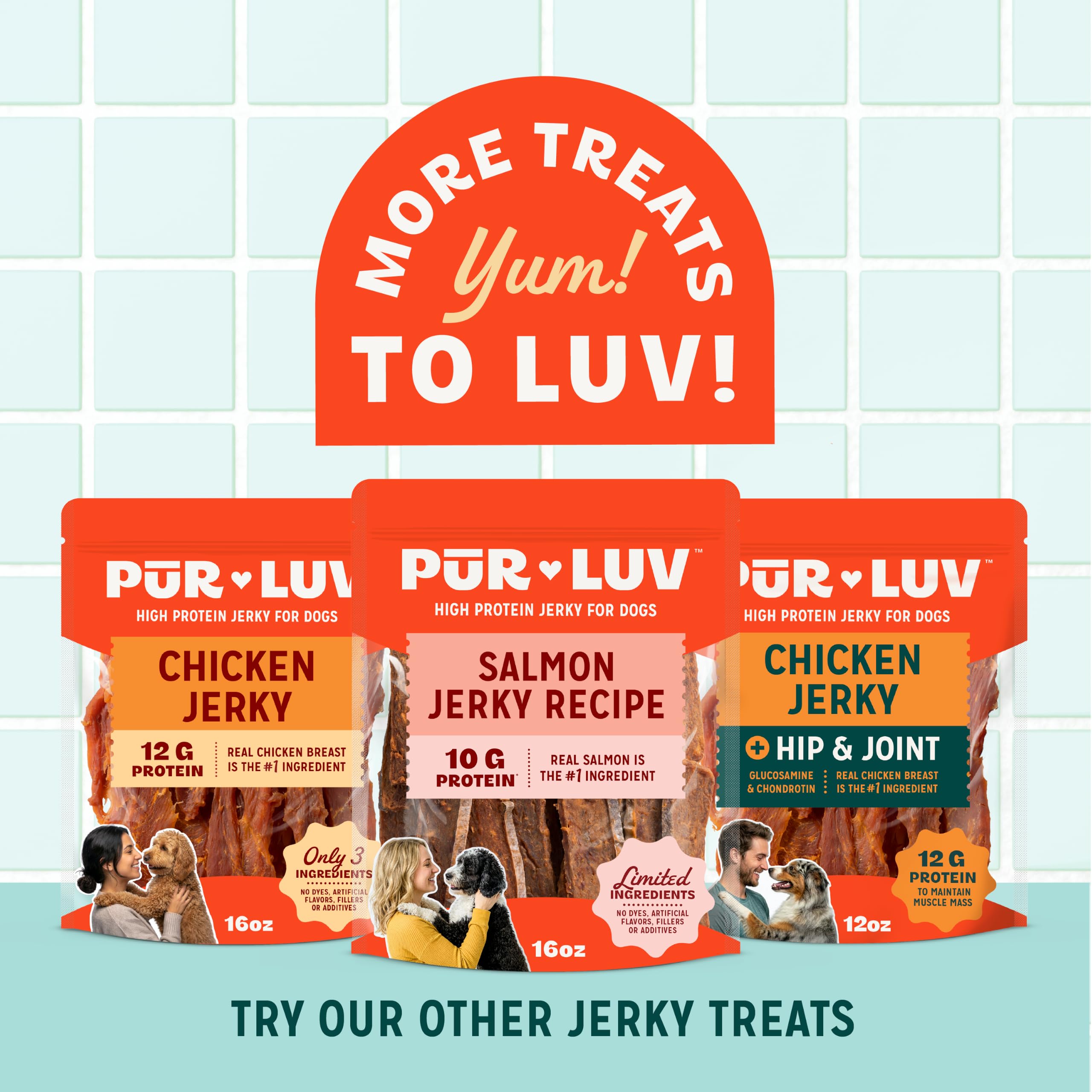 Pur Luv Chicken Wrapped Sweet Potato Dog Treats, Rawhide Free Jerky Wraps, Made with Real Chicken, 16 Oz, Healthy, Easily Digestible, Long Lasting, High Protein Treat, Satisfies Dog's Urge to Chew | Rawhide-free, high-protein jerky wrap: real chicken arou