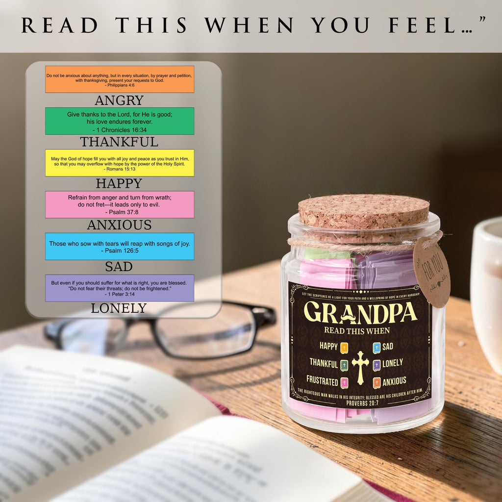Bible Verses Jar for Daughter – Daughter Gifts From Mom, Graduation Gifts for Daughters, 92 Bible Verses Folded by hand, Christian Gift for Women
