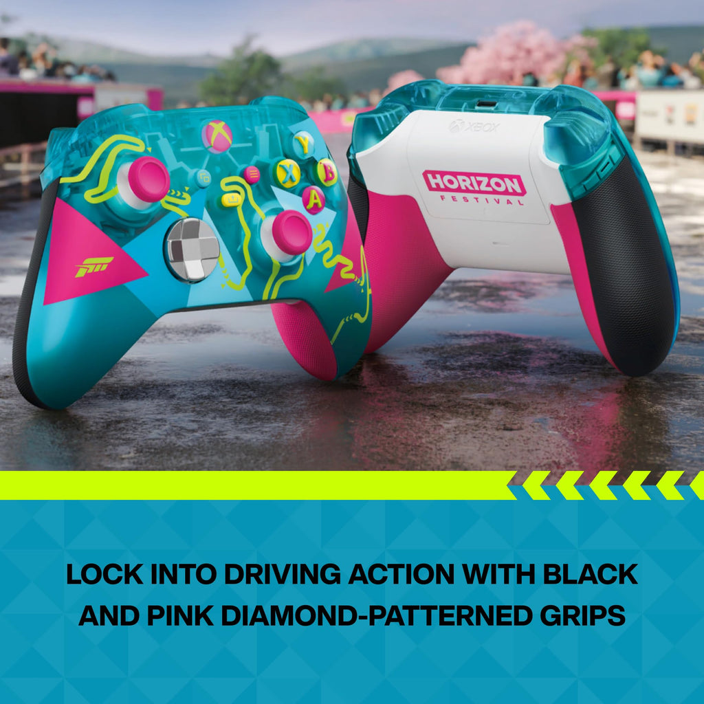 XBOX Wireless Gaming Controller | Shock Blue | Consoles, PCs, TVs, mobile, and more | Textured Grip | Wireless, Bluetooth, USB-C Connectivity