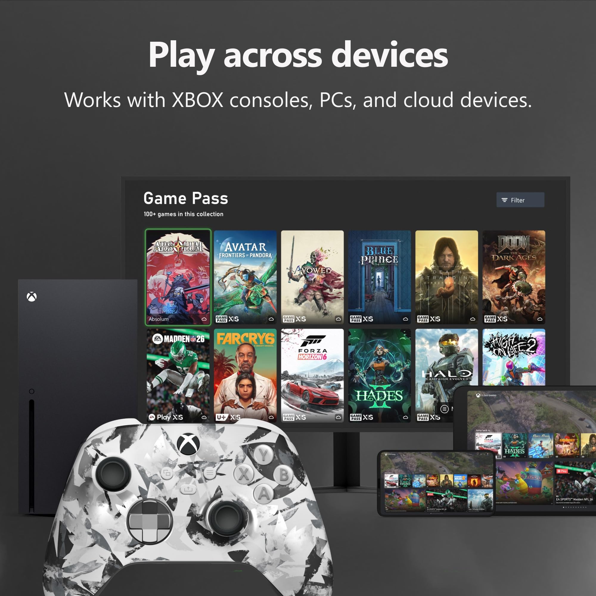 XBOX Wireless Gaming Controller | Shock Blue | Consoles, PCs, TVs, mobile, and more | Textured Grip | Wireless, Bluetooth, USB-C Connectivity