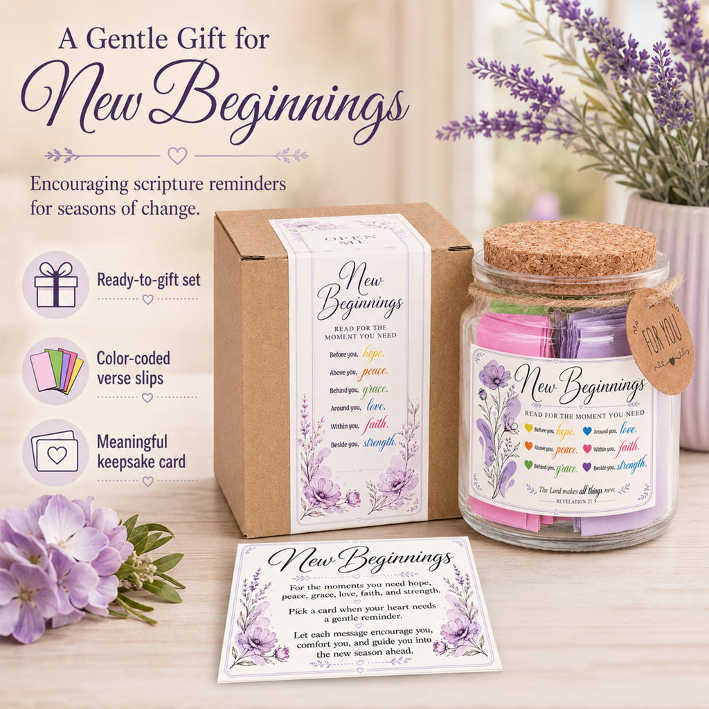 Bible Verses Jar for Daughter – Daughter Gifts From Mom, Graduation Gifts for Daughters, 92 Bible Verses Folded by hand, Christian Gift for Women