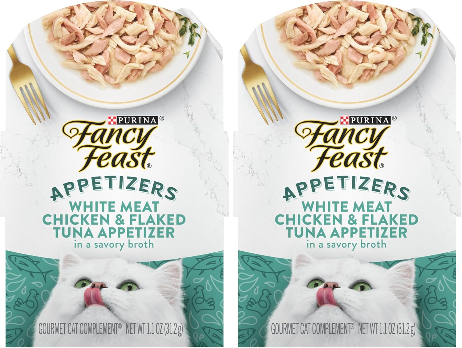 Purina Fancy Feast Gravy Lovers, Poultry & Beef Wet Cat Food, 3oz, 24-Pack | Variety Pack, grilled gourmet texture made with no artificial colors or preservatives, 100 percent complete and balanced