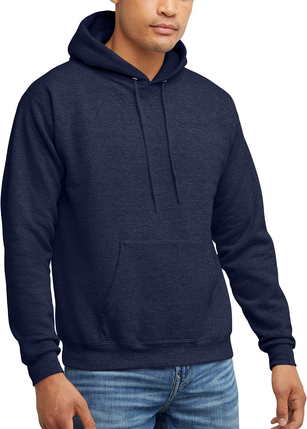 Hanes Men's Hoodie - EcoSmart Fleece Hooded Sweatshirt for Men & Women - Midweight Fleece - Big & Tall Available