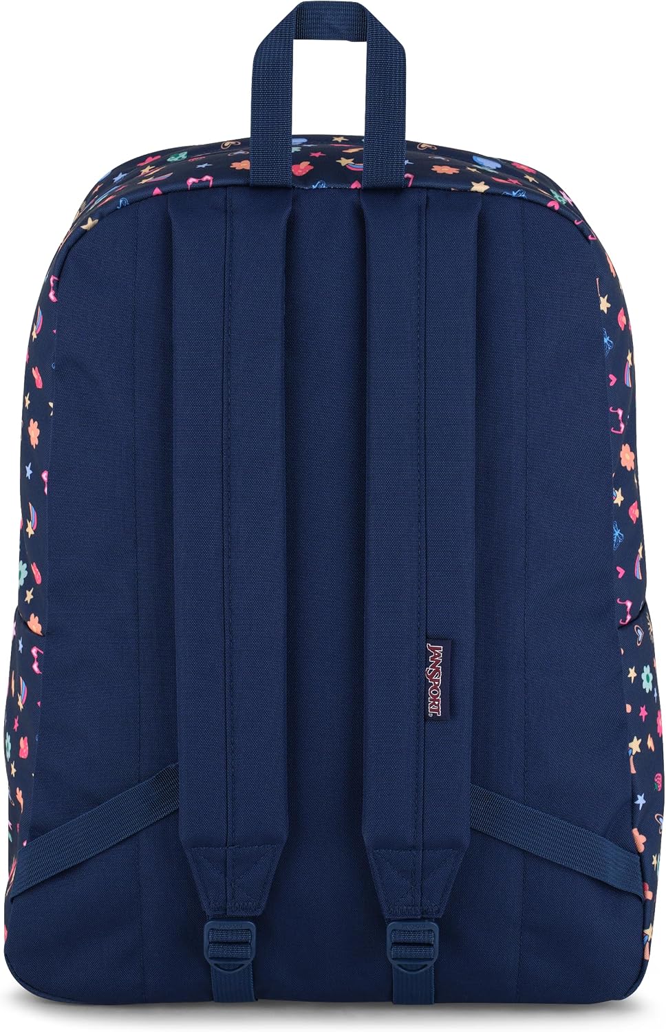 JanSport SuperBreak One Backpack - Durable, Lightweight Bookbag with 1 Main Compartment, Front Utility Pocket with Built-in Organizer - Premium Backpack, Bad Bows