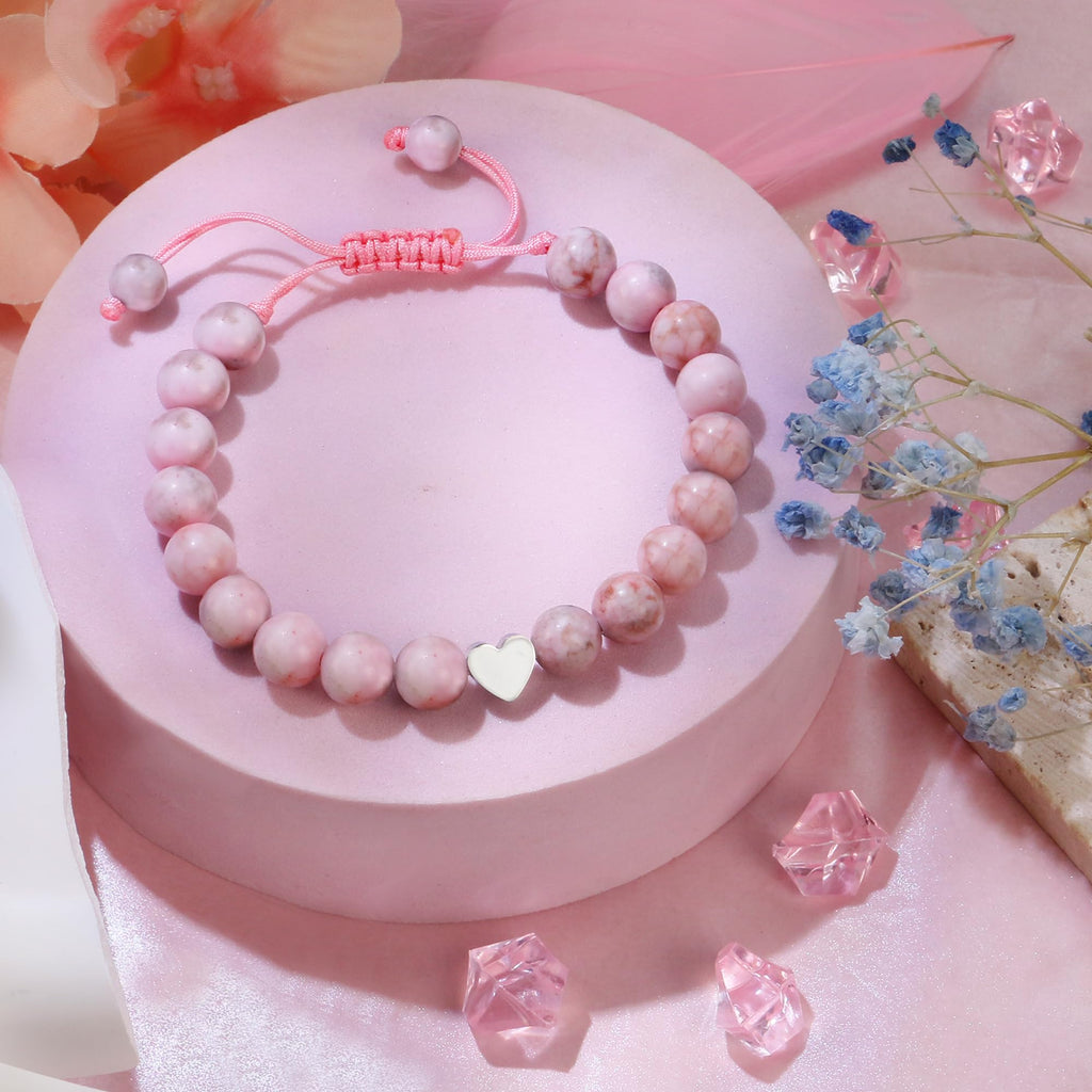 Sereney Birthday Gifts for Girls, 1-16 Year Old Girl Birthday Bracelet Gift | Adjustable Cross Pearl Beaded Bracelet, Happy Birthday Gifts for Daughter Granddaughter Niece, Handmade Link for Happy Bday