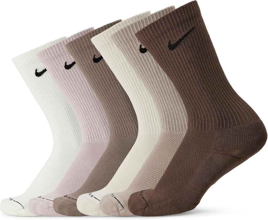 Nike Unisex Adult Everyday Elevated Crew Socks (6-Pack) | Mens and Womens