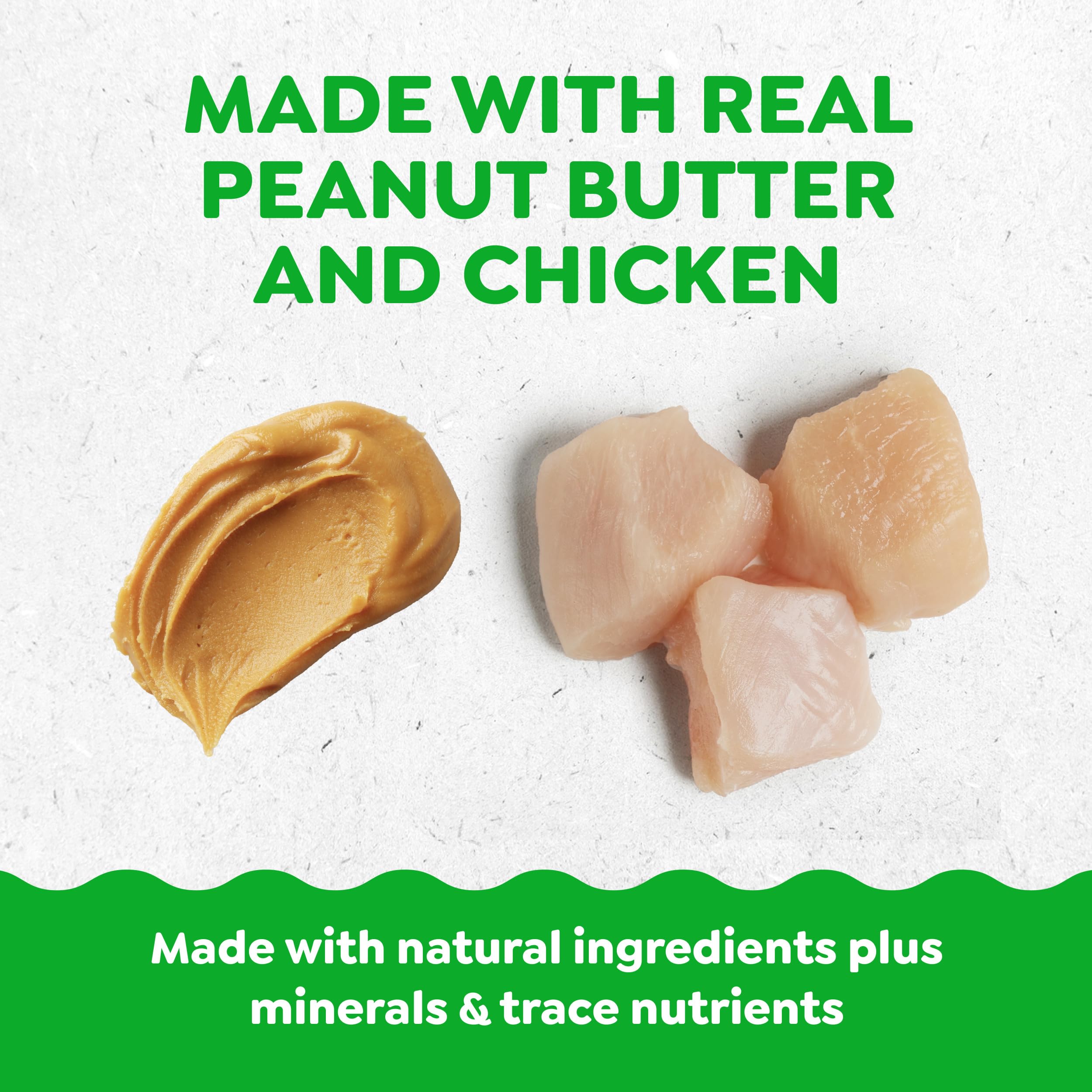 Greenies Pill Pockets Large Size Dog Treats, Peanut Butter, 15.8 oz | Vet-recommended, capsule size, low calorie, odor masking, stress- and mess-free medication experience