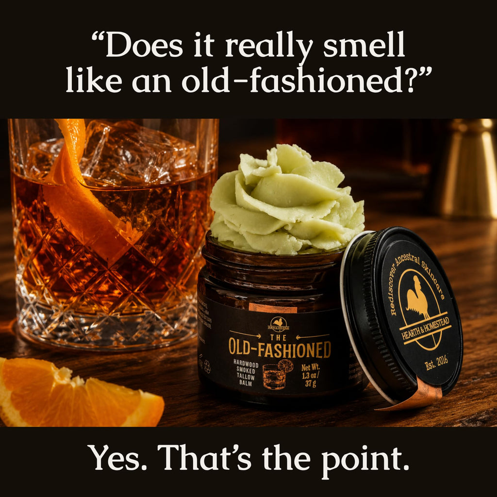 Hearth & Homestead Whipped Beef Tallow for Skin & Face, Unscented, 1.3oz | 100% Grass Fed & Finished, Eczema Cream & Body Butter, Only Organic Ingredients, For Skin & Face