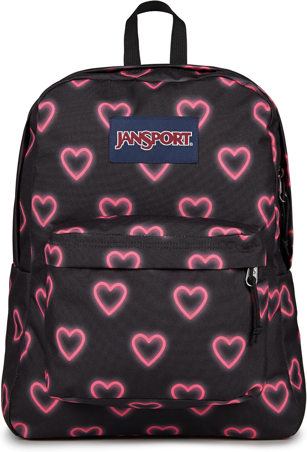 JanSport SuperBreak One Backpack - Durable, Lightweight Bookbag with 1 Main Compartment, Front Utility Pocket with Built-in Organizer - Premium Backpack, Bad Bows