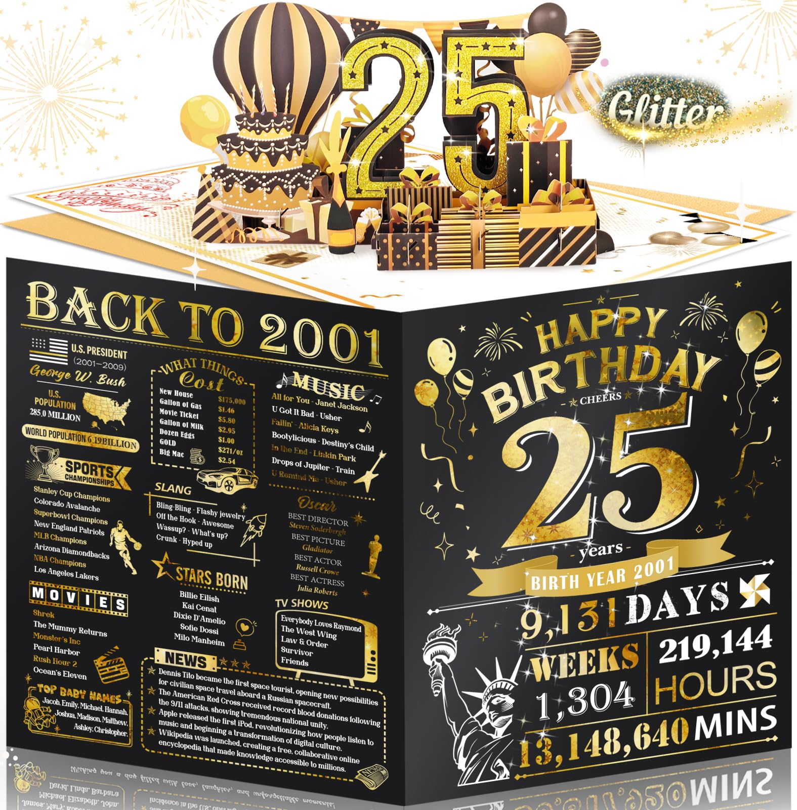 80th Birthday Card for Women Her, Large 3D Pop Up 80th Birthday cards forMom Grandma, Happy 80 Year Old Birthday Decorations for Wife Sister Funny Birthday Gifts, Back to 1946, Pink
