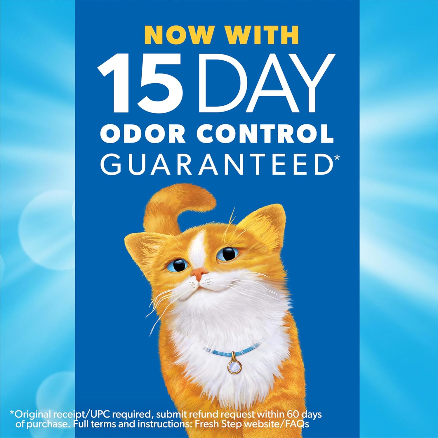 Fresh Step Advanced Odor Shield Clumping Cat Litter with Gain, 18.5 lb, 2Pk | Odor Shield with Ammonia Block Technology, Low Dust, Multi Cat, Compatible with Most Automatic Litter Boxes