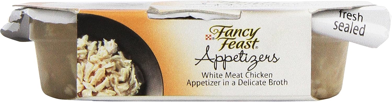 Purina Fancy Feast Gravy Lovers, Poultry & Beef Wet Cat Food, 3oz, 24-Pack | Variety Pack, grilled gourmet texture made with no artificial colors or preservatives, 100 percent complete and balanced