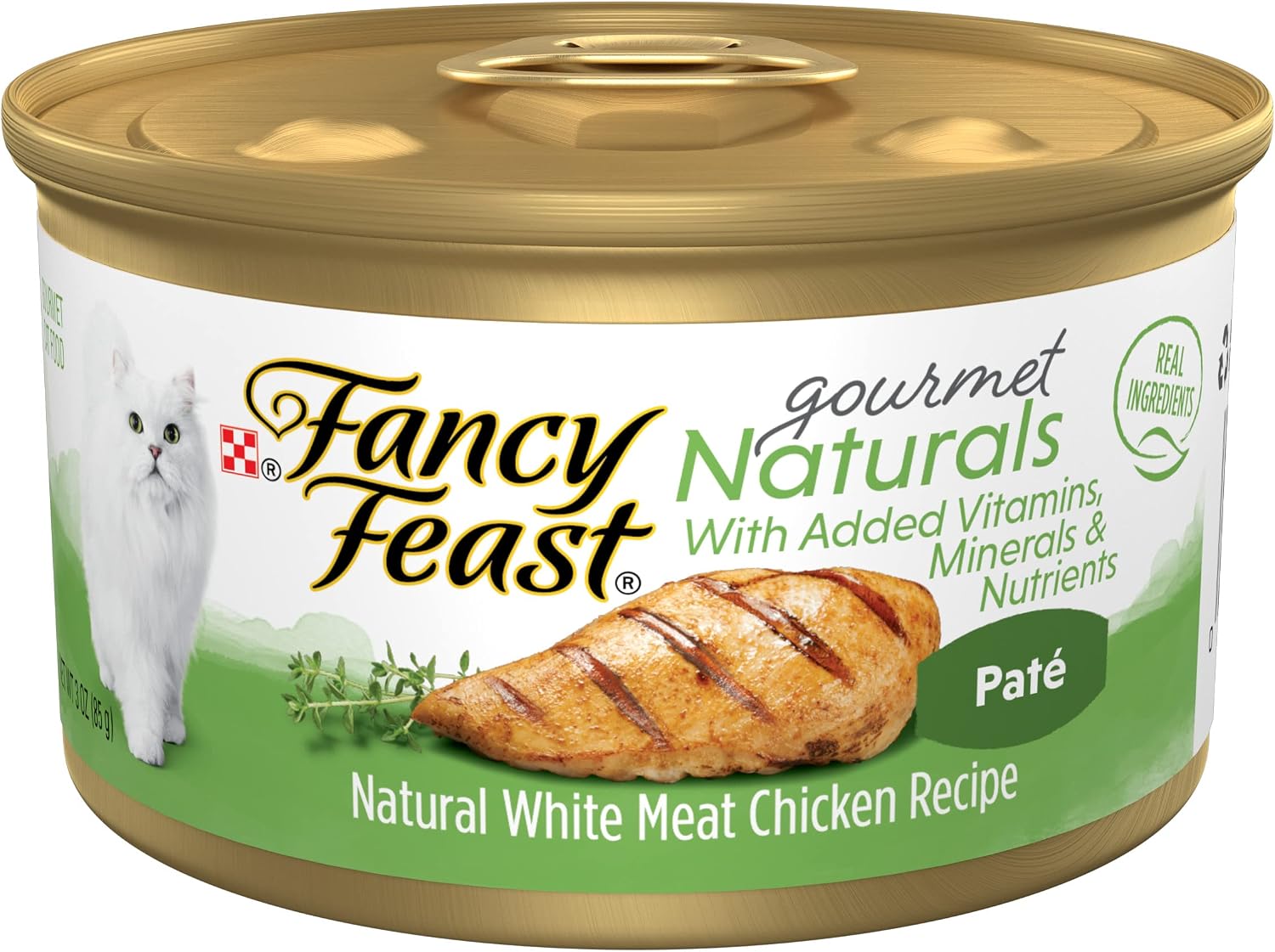 Purina Fancy Feast Gravy Lovers, Poultry & Beef Wet Cat Food, 3oz, 24-Pack | Variety Pack, grilled gourmet texture made with no artificial colors or preservatives, 100 percent complete and balanced