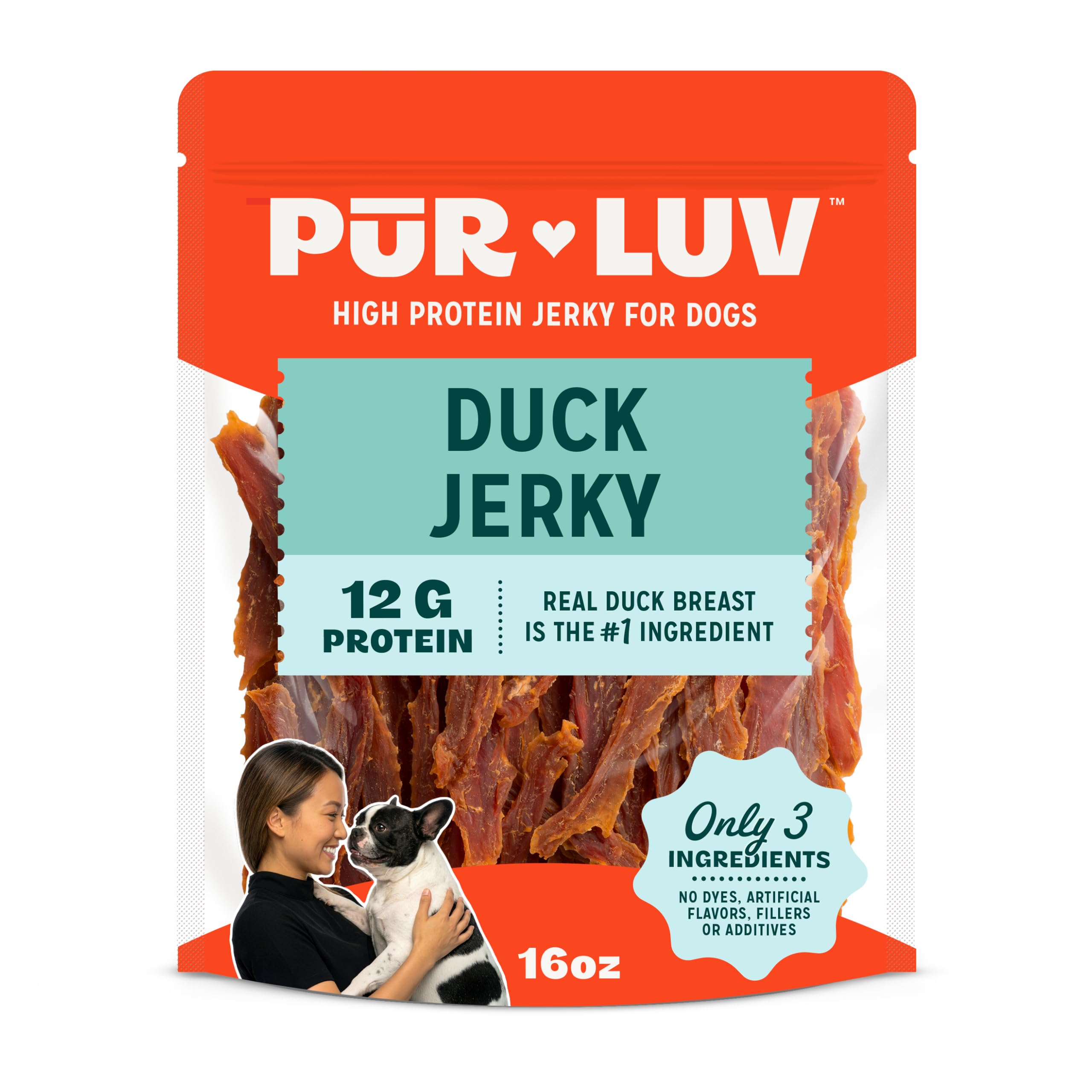 Pur Luv Chicken Wrapped Sweet Potato Dog Treats, Rawhide Free Jerky Wraps, Made with Real Chicken, 16 Oz, Healthy, Easily Digestible, Long Lasting, High Protein Treat, Satisfies Dog's Urge to Chew | Rawhide-free, high-protein jerky wrap: real chicken arou
