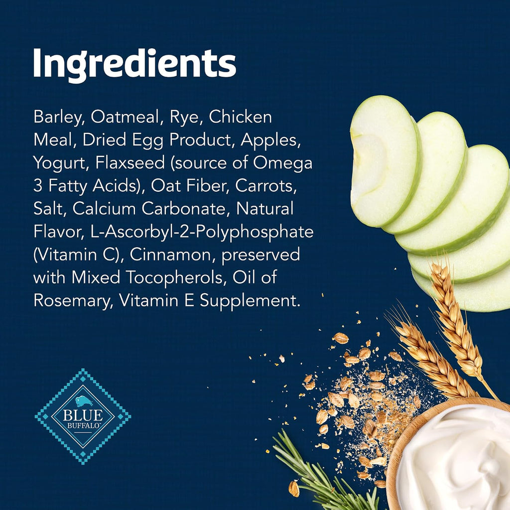 Blue Buffalo Health Bars Pumpkin & Cinnamon Dog Biscuits, 16 oz | Oven-Baked, Crunchy Texture, No Chicken By-Product, Corn, Wheat, or Soy