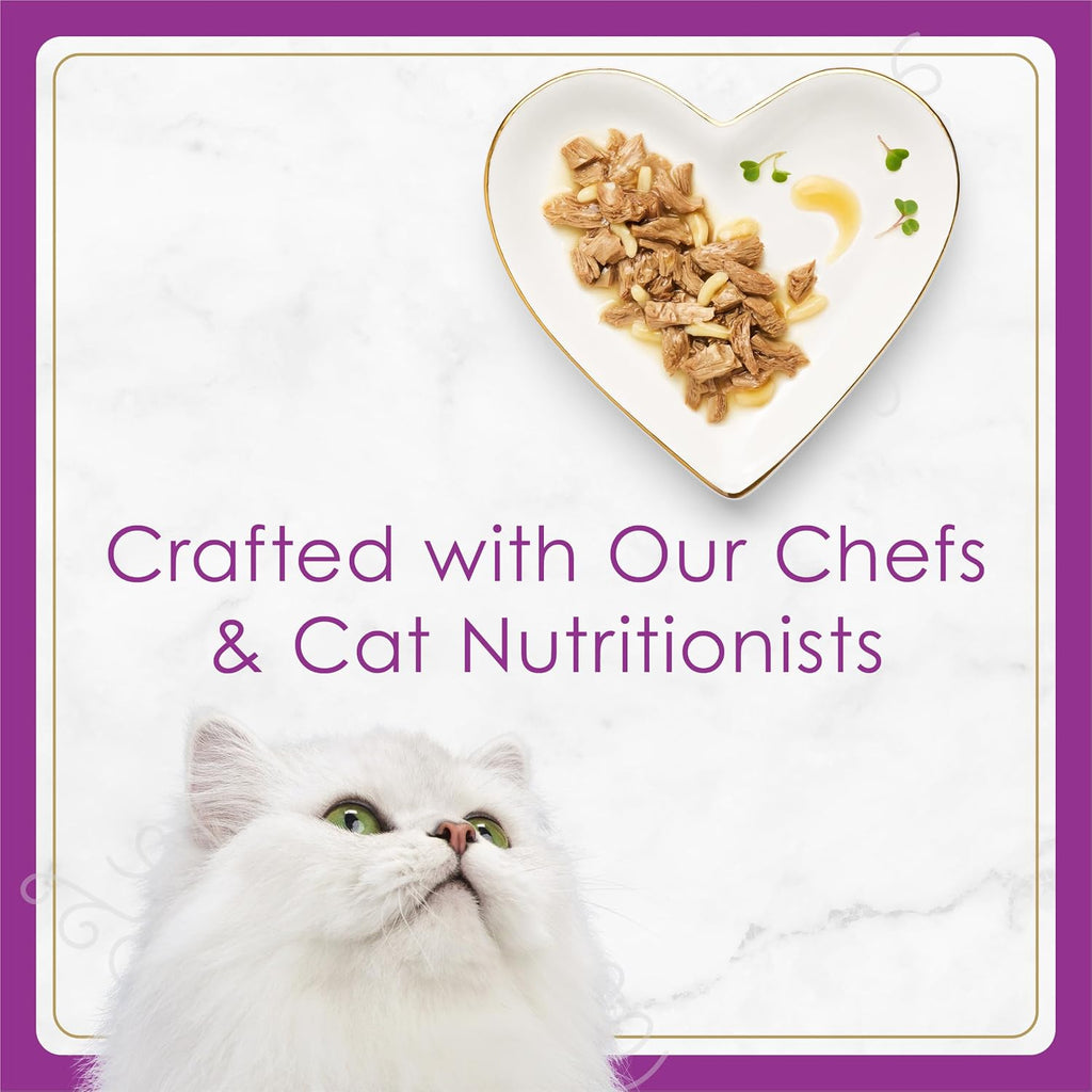 Purina Fancy Feast Gravy Lovers, Poultry & Beef Wet Cat Food, 3oz, 24-Pack | Variety Pack, grilled gourmet texture made with no artificial colors or preservatives, 100 percent complete and balanced