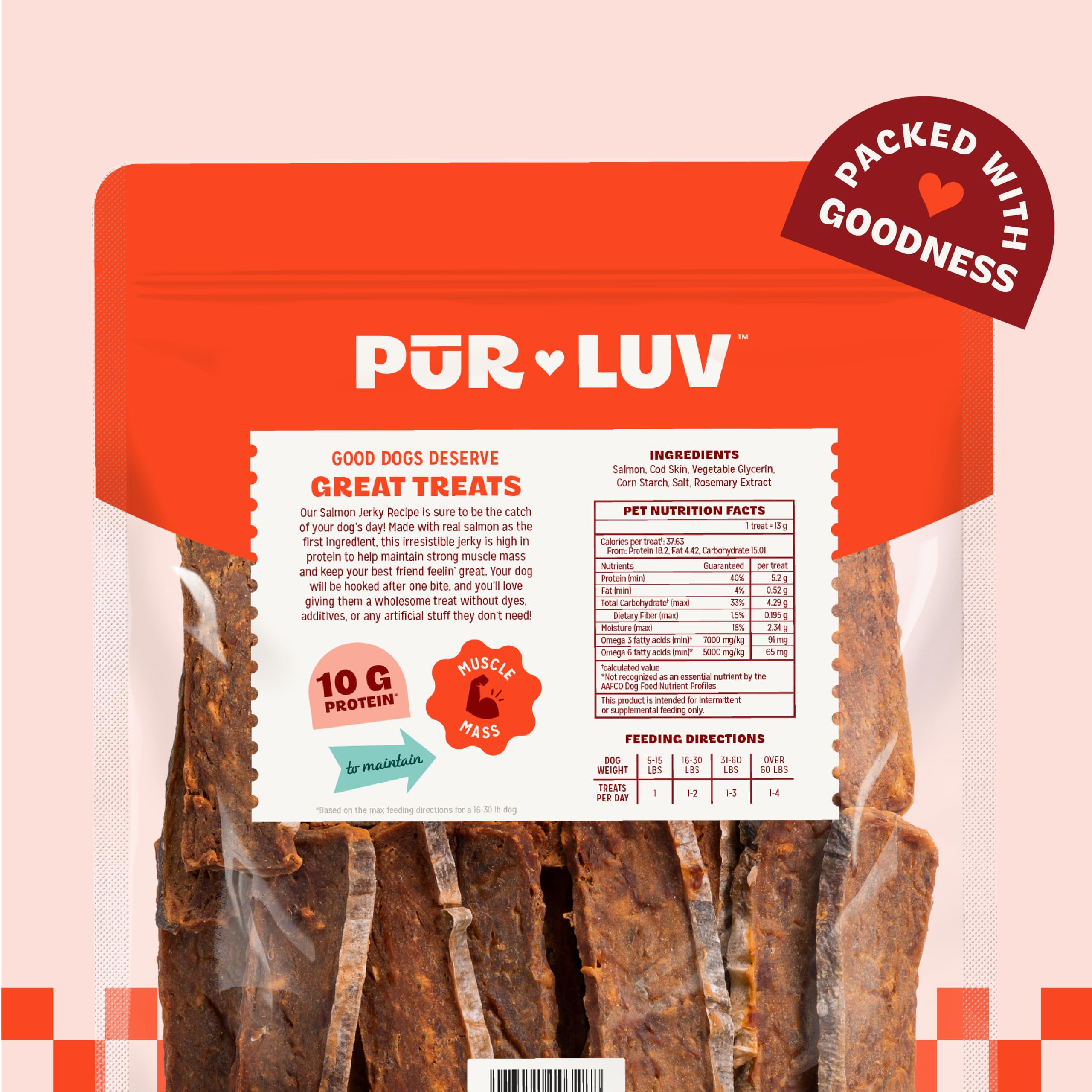 Pur Luv Chicken Wrapped Sweet Potato Dog Treats, Rawhide Free Jerky Wraps, Made with Real Chicken, 16 Oz, Healthy, Easily Digestible, Long Lasting, High Protein Treat, Satisfies Dog's Urge to Chew | Rawhide-free, high-protein jerky wrap: real chicken arou