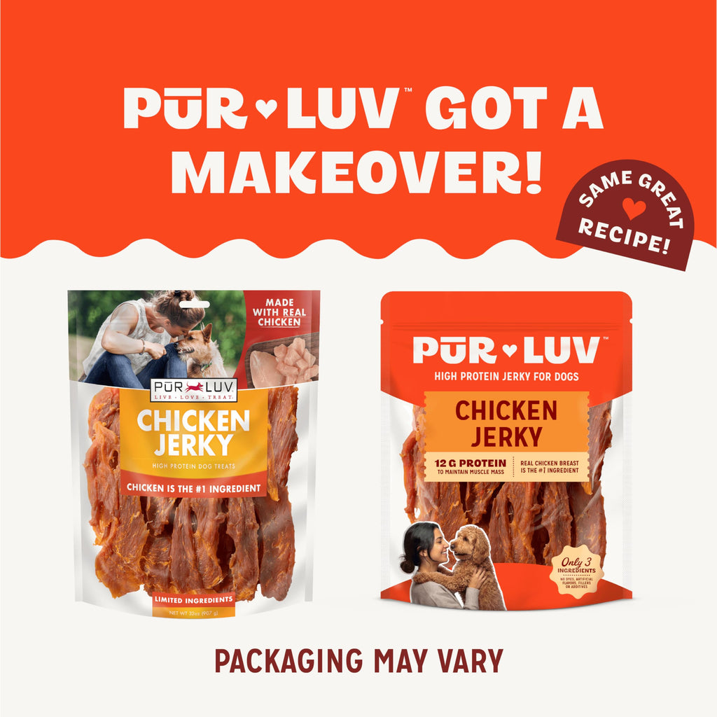 Pur Luv Chicken Wrapped Sweet Potato Dog Treats, Rawhide Free Jerky Wraps, Made with Real Chicken, 16 Oz, Healthy, Easily Digestible, Long Lasting, High Protein Treat, Satisfies Dog's Urge to Chew | Rawhide-free, high-protein jerky wrap: real chicken arou