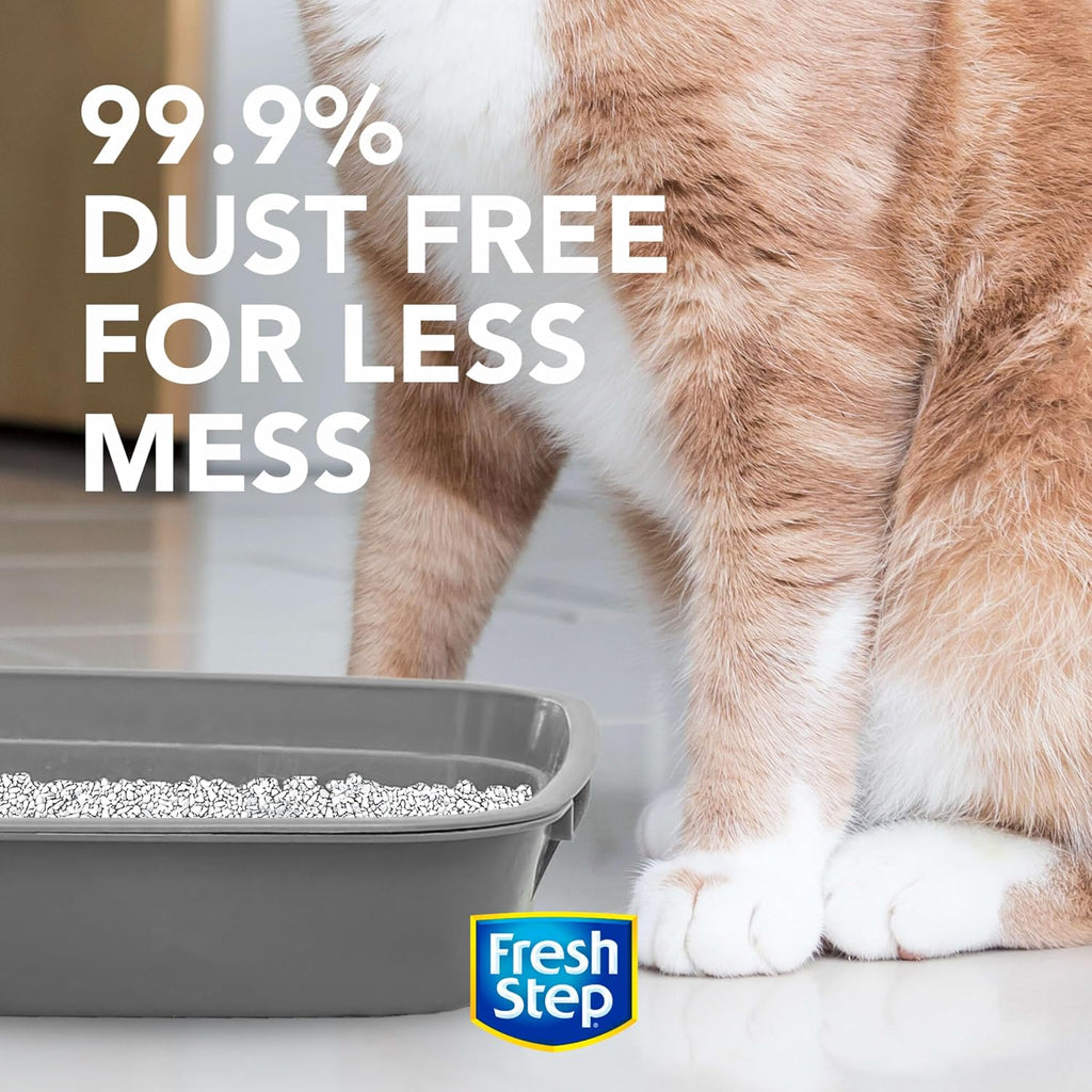 Fresh Step Advanced Odor Shield Clumping Cat Litter with Gain, 18.5 lb, 2Pk | Odor Shield with Ammonia Block Technology, Low Dust, Multi Cat, Compatible with Most Automatic Litter Boxes