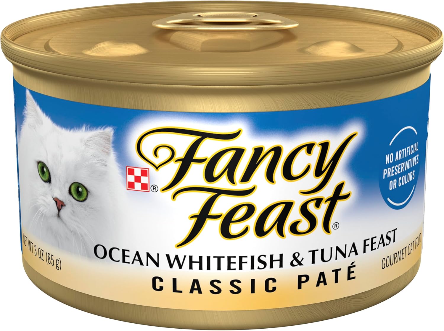 Purina Fancy Feast Gravy Lovers, Poultry & Beef Wet Cat Food, 3oz, 24-Pack | Variety Pack, grilled gourmet texture made with no artificial colors or preservatives, 100 percent complete and balanced