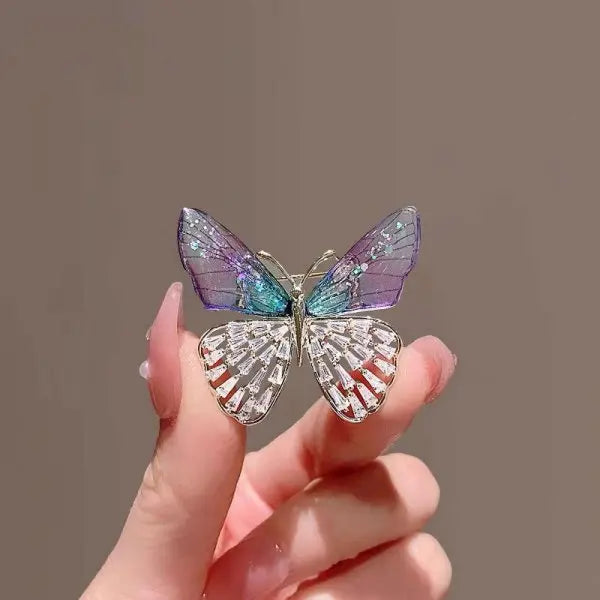 Lovely Butterfly Bee Brooch For Women Shiny Rhinestone Pearl Animal Insect Lapel Pins Wedding Party Coat Dress Jewelry Gifts