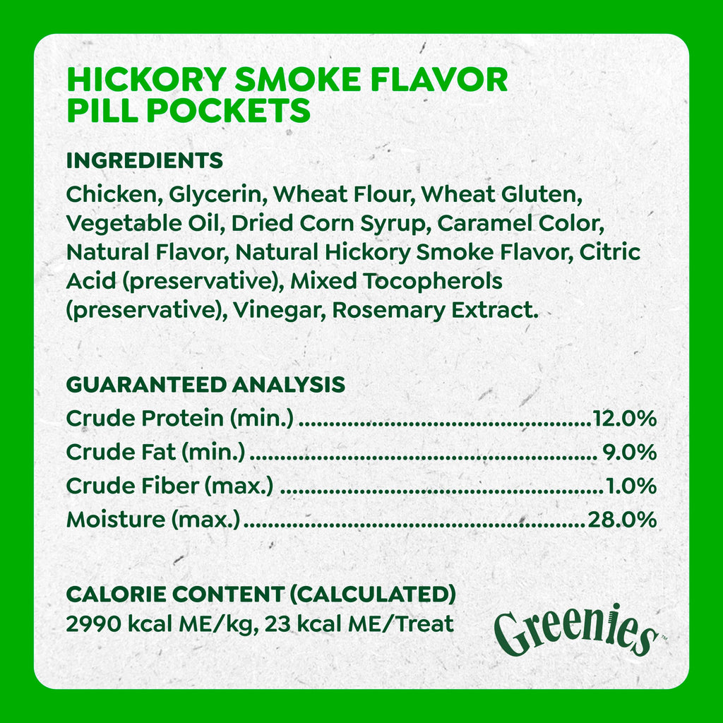 Greenies Pill Pockets Large Size Dog Treats, Peanut Butter, 15.8 oz | Vet-recommended, capsule size, low calorie, odor masking, stress- and mess-free medication experience
