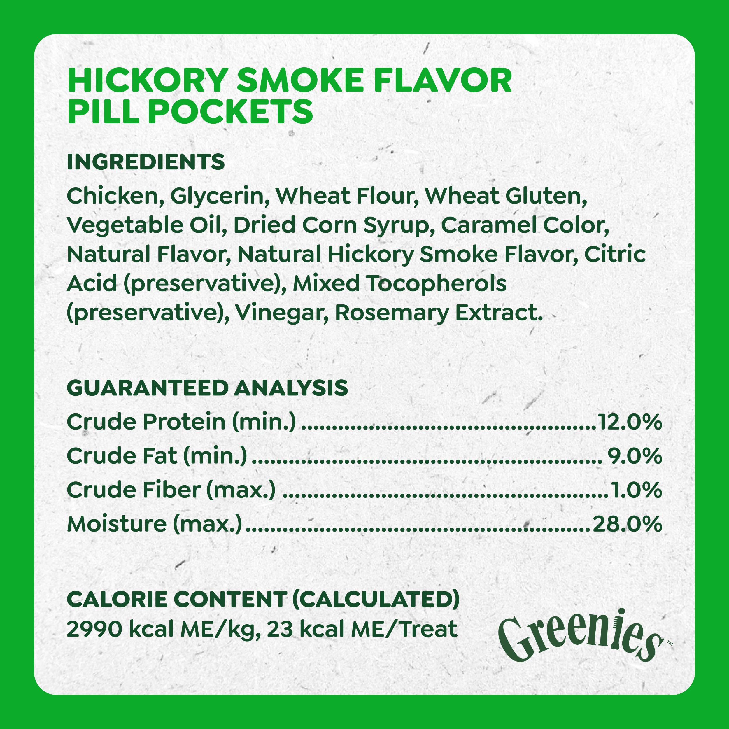 Greenies Pill Pockets Large Size Dog Treats, Peanut Butter, 15.8 oz | Vet-recommended, capsule size, low calorie, odor masking, stress- and mess-free medication experience