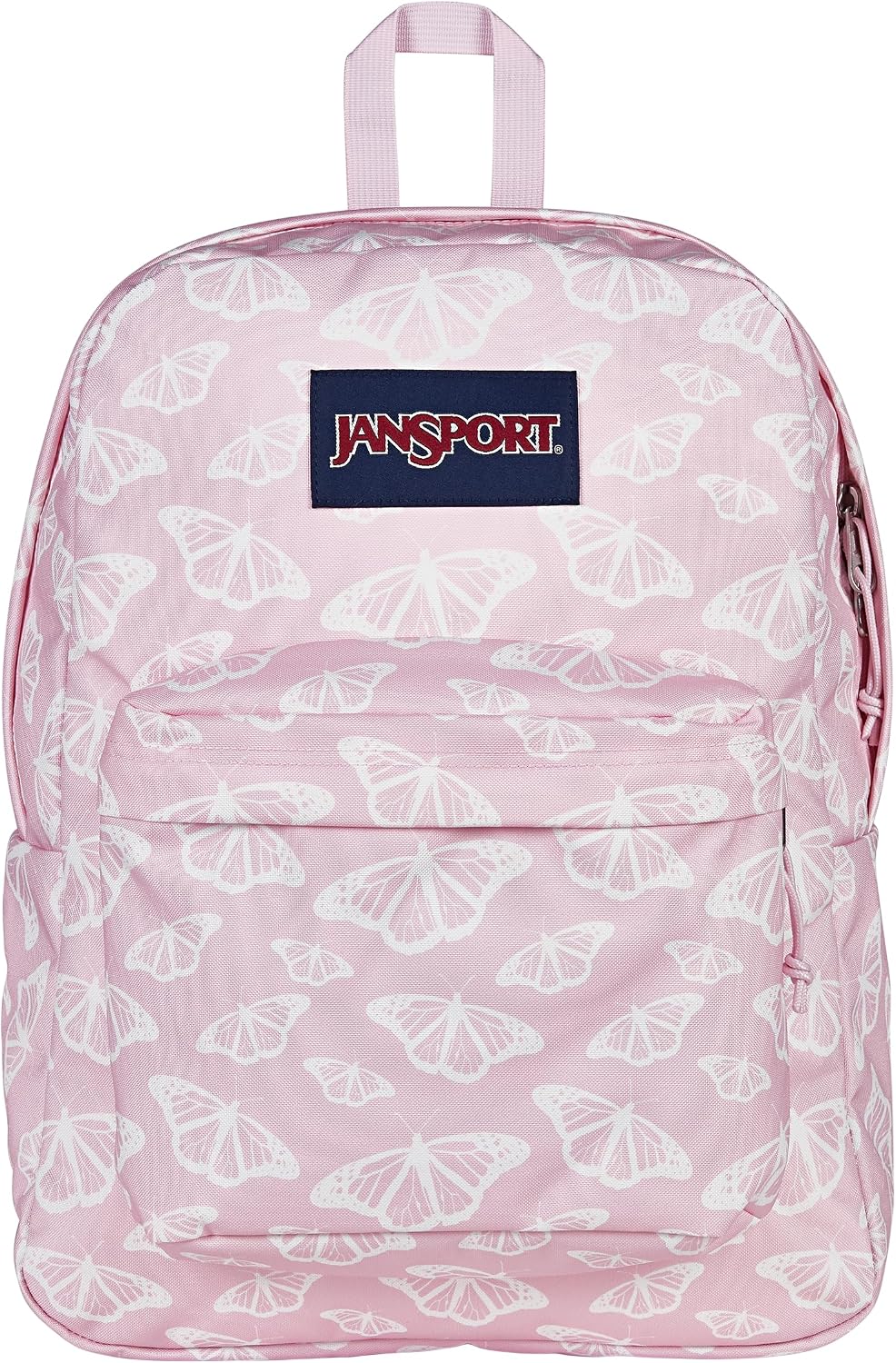 JanSport SuperBreak One Backpack - Durable, Lightweight Bookbag with 1 Main Compartment, Front Utility Pocket with Built-in Organizer - Premium Backpack, Bad Bows