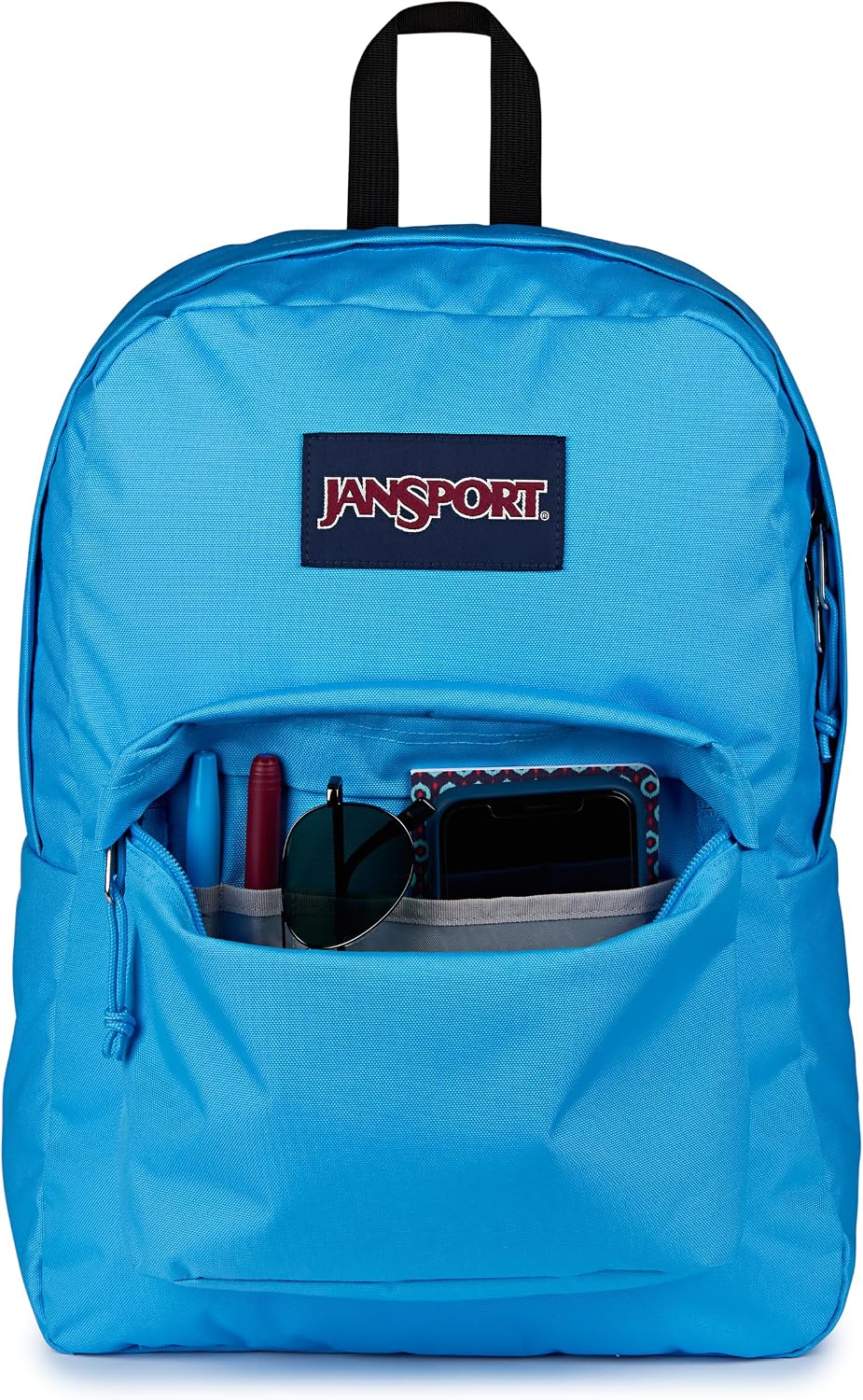 JanSport SuperBreak One Backpack - Durable, Lightweight Bookbag with 1 Main Compartment, Front Utility Pocket with Built-in Organizer - Premium Backpack, Bad Bows
