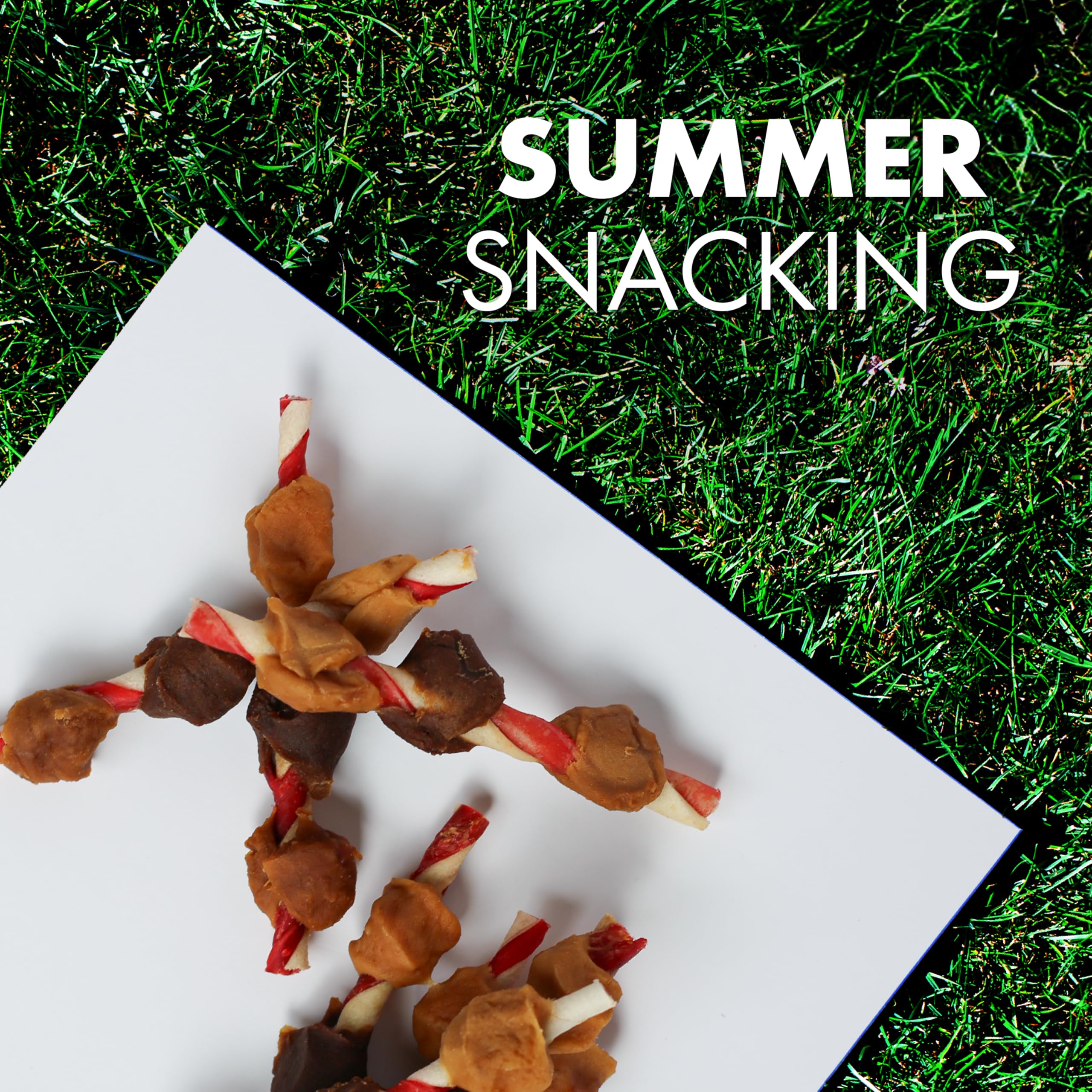 Pur Luv Chicken Wrapped Sweet Potato Dog Treats, Rawhide Free Jerky Wraps, Made with Real Chicken, 16 Oz, Healthy, Easily Digestible, Long Lasting, High Protein Treat, Satisfies Dog's Urge to Chew | Rawhide-free, high-protein jerky wrap: real chicken arou
