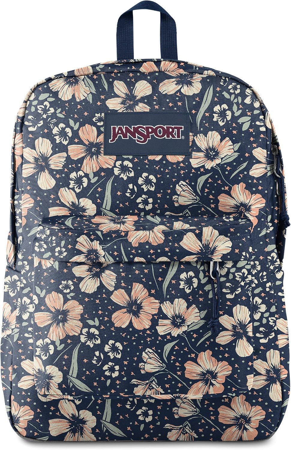 JanSport SuperBreak One Backpack - Durable, Lightweight Bookbag with 1 Main Compartment, Front Utility Pocket with Built-in Organizer - Premium Backpack, Bad Bows