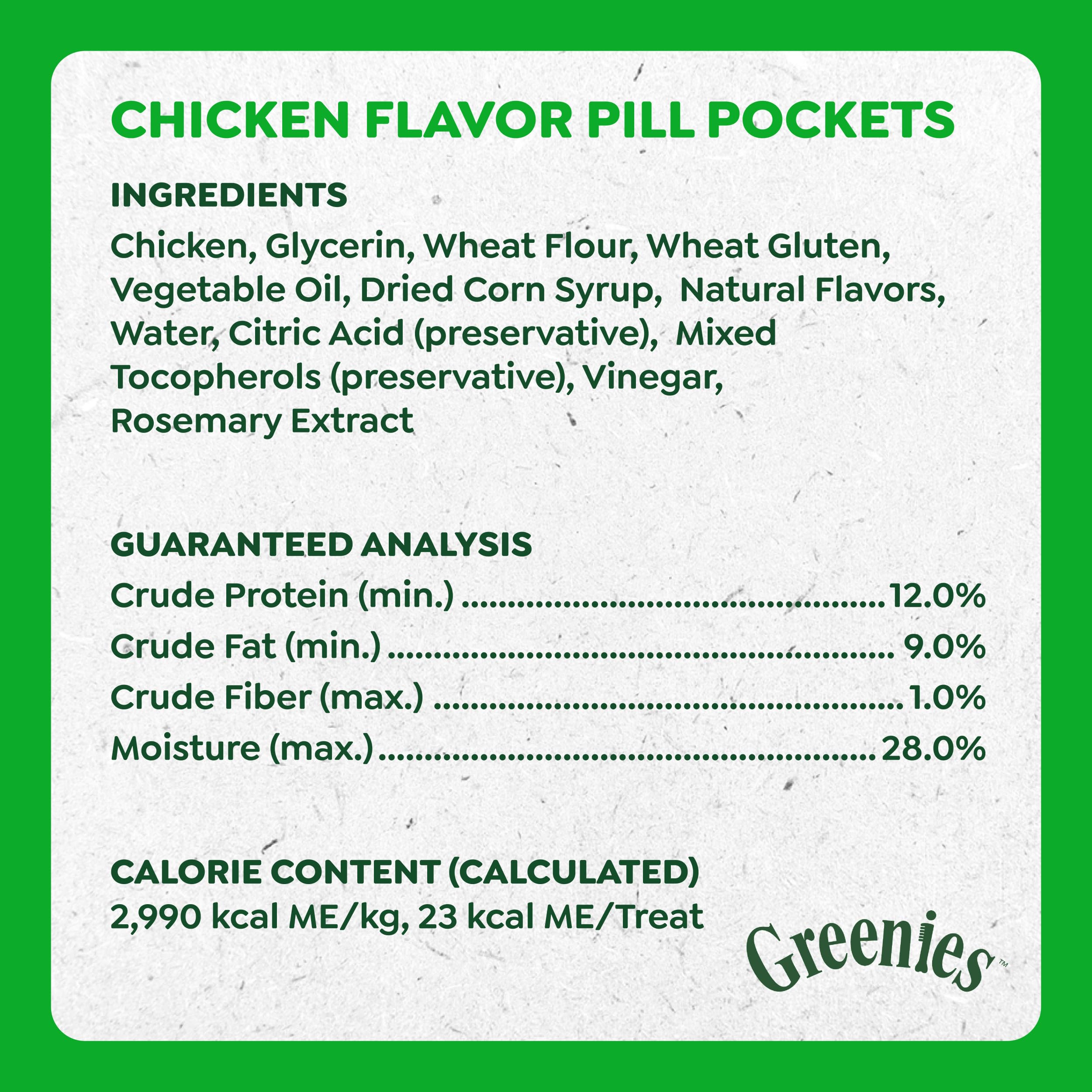 Greenies Pill Pockets Large Size Dog Treats, Peanut Butter, 15.8 oz | Vet-recommended, capsule size, low calorie, odor masking, stress- and mess-free medication experience