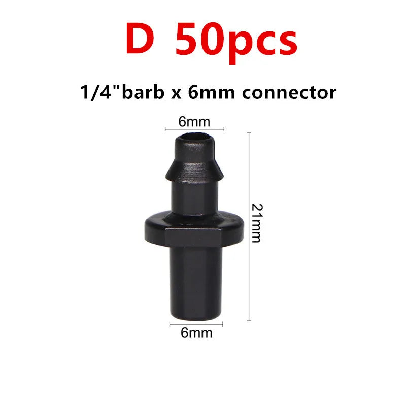 360 Degree Hanging Anti Drip Rotary Sprinklers Rotating Refraction Sprinklers Nozzle With Barb Threaded Connector