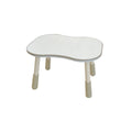Peanut Height Adjustable Dual-kid White Study Table